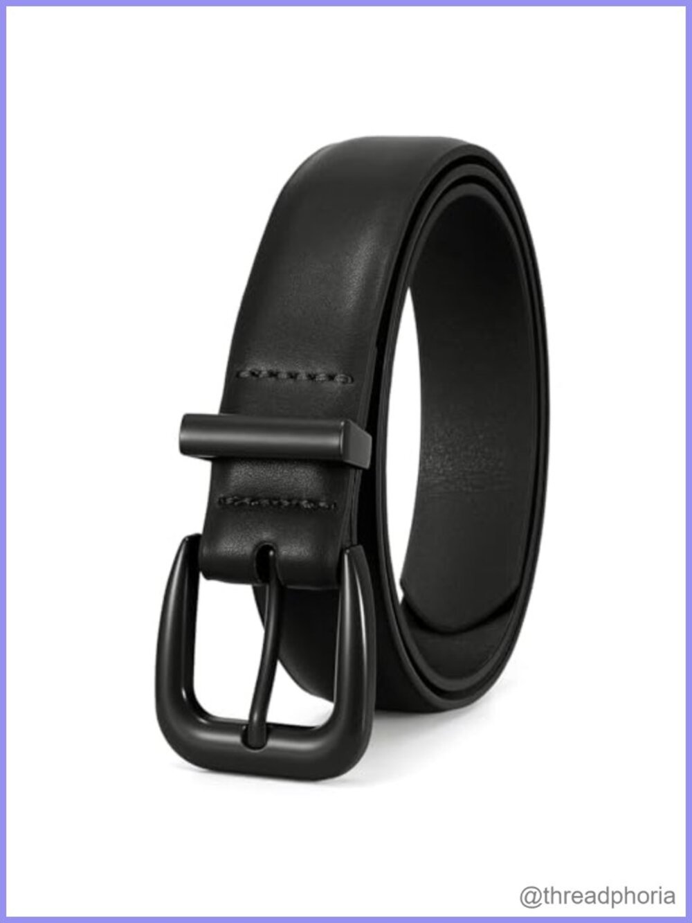 Womens PU Leather Belt with Alloy Buckle Classic Waist Belt for Jeans Pants
